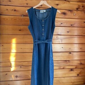 Denim Maxi Dress